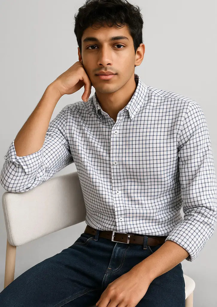 Biz Corporates Noah Long Sleeve Shirt RS070ML Biz Corporates